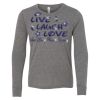 3513Y Youth Extra Soft Tri-blend Long Sleeve Thumbnail